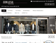 Tablet Screenshot of ermannoco.com